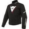 Dainese Veloce D-Dry Motorrad Textiljacke - Schwarz Weiss Rot - 46 - unisex