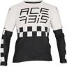 Acerbis MX J-Kid Kinder Motocross Jersey - Schwarz Weiss - M - unisex