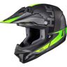 HJC CL-XY II Creed Jugend Motocross Helm - Schwarz Grün - S - unisex