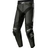 Alpinestars Missile V3 Motorrad Lederhose - Schwarz Weiss - 44 - unisex