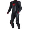 SHIMA Apex RS 1-Teiler Motorrad Lederkombi - Schwarz Rot - 46 - unisex