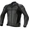 Alpinestars GP Force Motorrad Lederjacke - Schwarz - 52 - unisex