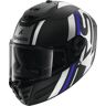 Shark Spartan RS Shawn Carbon Helm - Schwarz Blau - M - unisex