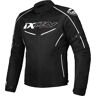 Ixon Flicker Motorrad Textiljacke - Schwarz Weiss - S - unisex