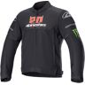 Alpinestars T-SPS Air Monster Motorrad Textiljacke - Schwarz Weiss Rot - S - unisex