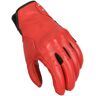 Macna Rouge perforierte Damen Motorrad Handschuhe - Schwarz Rot - L - female