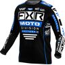 FXR Podium Gladiator 2024 Motocross Jersey - Schwarz Weiss Blau - S - unisex