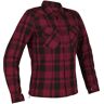 Richa Forest Damen Motorrad Hemd - Schwarz Rot - 2XL - female