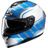 HJC C70N Holt Helm - Weiss Blau - L - unisex