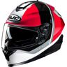 HJC C70N Alia Helm - Schwarz Weiss Rot - L - unisex