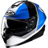 HJC C70N Alia Helm - Schwarz Weiss Blau - 2XL - unisex