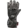 Richa Savage 3 Stripe perforierte Motorrad Handschuhe - Schwarz Grau - M - unisex