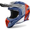 Airoh Aviator Ace 2 Engine Motocross Helm - Blau Orange - XL - unisex