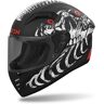 Airoh Connor Myth Helm - Schwarz Weiss Rot - M - unisex