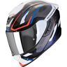 Scorpion Exo-1400 Evo 2 Air Accord Helm - Schwarz Weiss Blau - M - unisex