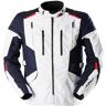 Furygan Brooks Motorrad Textiljacke - Weiss Rot Blau - L - unisex