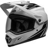 Bell MX-9 Adventure MIPS Alpine Motocross Helm - Schwarz Weiss - XL - unisex