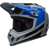 Bell MX-9 MIPS Alter Ego Motocross Helm - Schwarz Grau Blau - S - unisex