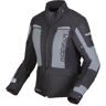 Modeka Hydron wasserdichte Damen Motorrad Textiljacke - Schwarz Grau - 40 - female