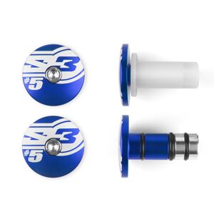 S3 Ende 5 Ø14mm blaue Lenkerspitzen -  -  - unisex