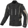 Berik Spencer wasserdichte Motorrad Texiljacke - Schwarz Beige - 56 - unisex