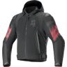 Alpinestars Zaca Air Venom wasserdichte Motorrad Texiljacke - Schwarz Rot - 3XL - unisex