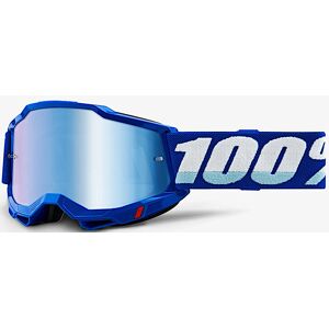 100% Accuri II Chrome Essential Motocross Brille - Blau -  - unisex