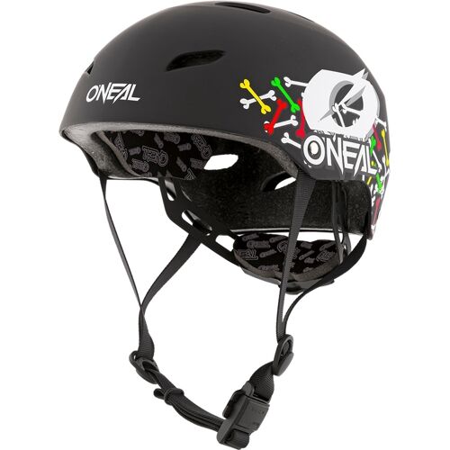 Oneal Dirt Lid Skulls Jugend Fahrradhelm – Schwarz Weiss – S – unisex