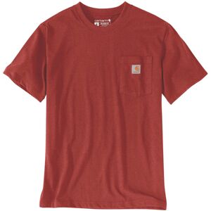 Carhartt Workwear Pocket T-Shirt - Rot Gelb - M - unisex