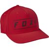 FOX Pinnacle Tech Flexfit Kappe - Rot - S M - unisex