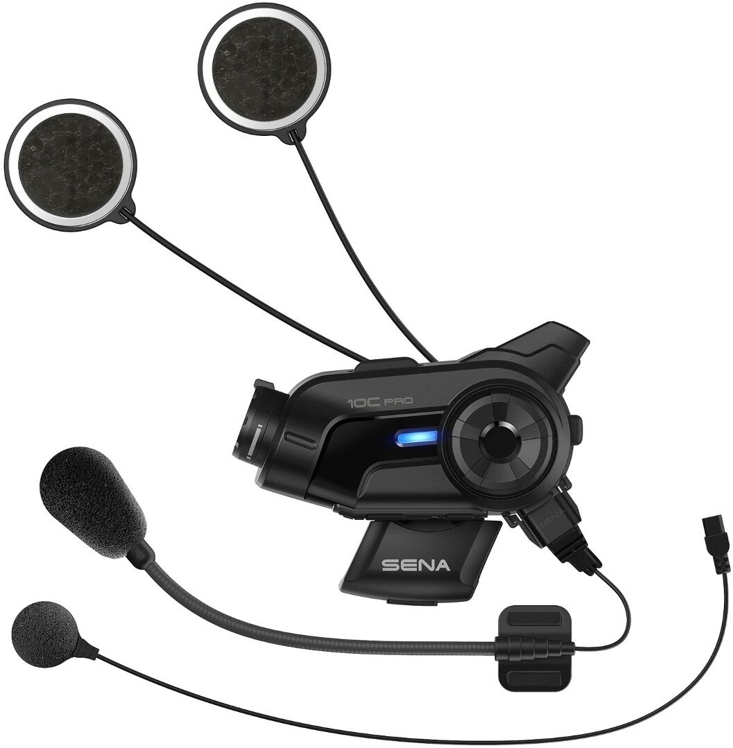 Sena 10C Pro Bluetooth Kommunikationssystem & Kamera Schwarz Einheitsgröße Sena 10C Pro Bluetooth Kommunikationssystem & Kamera Schwarz Einheitsgröße