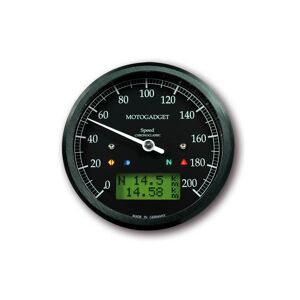 motogadget Tacho Chronoclassic Speedo, schwarz - Schwarz -  - unisex