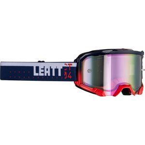 Leatt Velocity 4.5 Iriz CT Motocross Brille - Pink Blau - Einheitsgröße - unisex