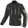 Berik Spencer wasserdichte Motorrad Texiljacke - Schwarz Beige - 58 - unisex