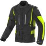 Berik Spencer wasserdichte Motorrad Texiljacke - Schwarz Gelb - 50 - unisex