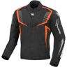 Berik Toronto wasserdichte Motorrad Texiljacke - Schwarz Rot - 52 - unisex