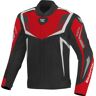 Berik Toronto wasserdichte Motorrad Texiljacke - Schwarz Weiss Rot - 50 - unisex