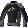 Alpinestars T-SP X Superair Motorrad Textiljacke - Schwarz Grau Gelb - S - unisex