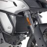 GIVI Schutz für Wasser- und Ölradiatoren aus Edelstahl, schwarz für verschiedene Ducati Modelle (s. unten) - schwarz -  - unisex