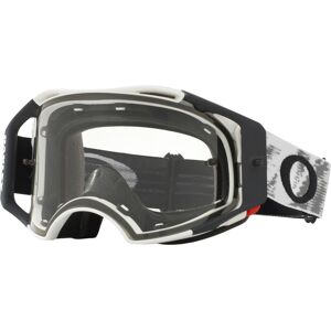 Oakley Airbrake Matte White Speed Motocross Brille - Schwarz Weiss - Einheitsgröße - unisex