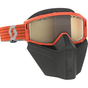 Scott Primal Safari Facemask Light Sensitive Orange/Graue Ski Brille - Grau Orange -  - unisex