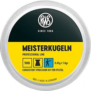 RWS 4,49mm Diabolo Meisterkugel 0,45g