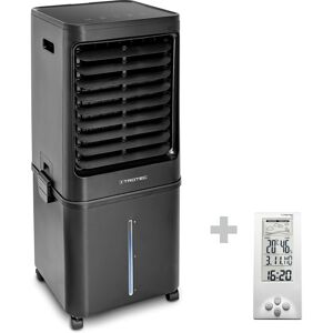 Trotec Aircooler, Luftkühler, Luftbefeuchter PAE 60 + Design-Wetterstation BZ06