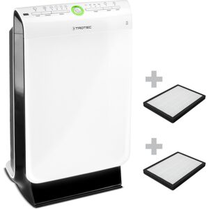 Trotec Design-Luftreiniger AirgoClean® 100 E + 2 gratis HEPA Filter (99,97% Filterleistung)