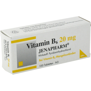 VITAMIN B6 20 mg Jenapharm Tabletten 100 St