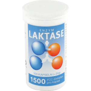 LAKTASE 1.500 FCC Enzym Kapseln 100 St