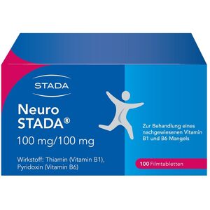 Neuro STADA® Vitamin B1/ Vitamin B6 100mg/100mg Filmtabletten 100 St