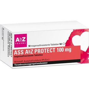 ASS AbZ PROTECT 100 mg magensaftresist.Tabl. 50 St