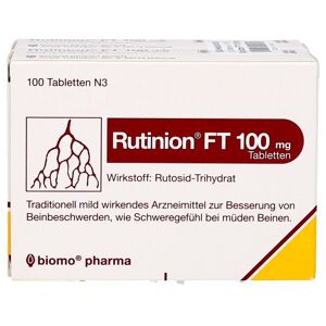 RUTINION FT 100 mg Tabletten 200 St