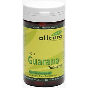 GUARANA TABLETTEN 200 mg Extraktpulver 100 St